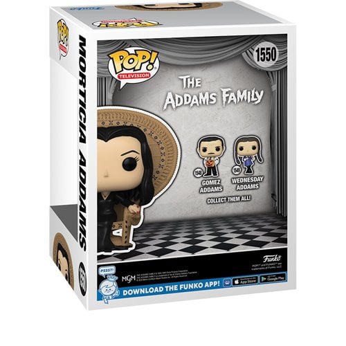 Funko Pop! Television 1550 - The Addams Family - Morticia Addams in Chair Deluxe Vinyl Figure