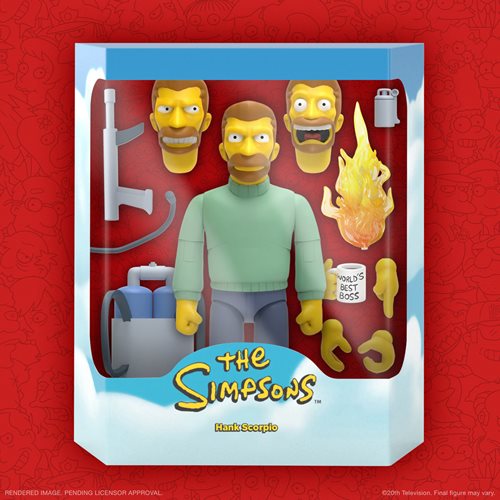 Super7 The Simpsons Ultimates 7-Inch Action Figure - Select Figure(s) - by Super7