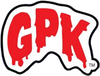 Garbage Pail Kids logo, link leading to collection