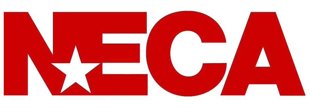 NECA logo, link leading to collection