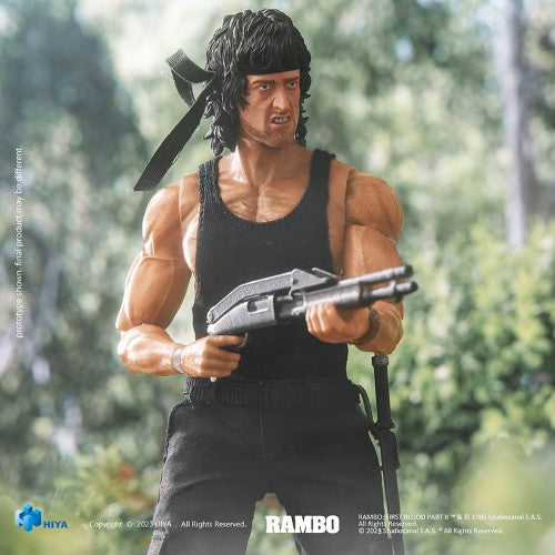 Rambo First Blood Part II EXQ Super Ser 1/12 Scale PX Action Figure