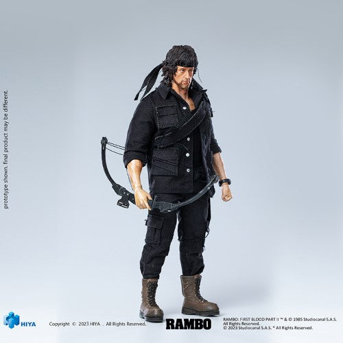 Rambo First Blood Part II EXQ Super Ser 1/12 Scale PX Action Figure