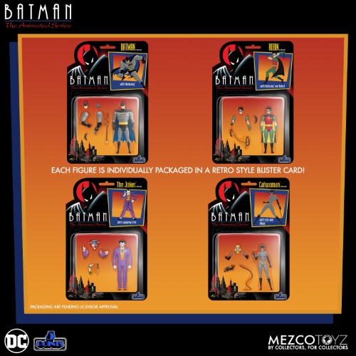 Mezco Toyz DC Batman The Animated Series 5 Points Action Figure - Select Figure(s)