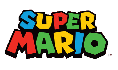 Super Mario logo, link leading to collection