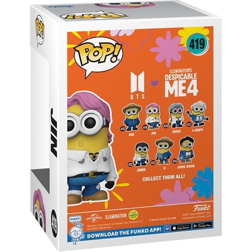 Funko Pop! - Despicable Me 4 Minion x BTS Vinyl Figure - Select Figure(s)