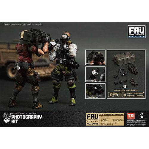 Acid Rain FAV-AP05 Photography Kit 1/18 Scale Action Figure Accessory - by Toys Alliance Limited
