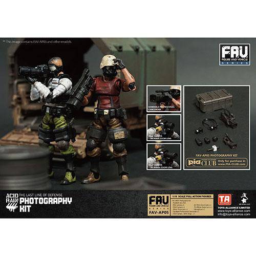 Acid Rain FAV-AP05 Photography Kit 1/18 Scale Action Figure Accessory - by Toys Alliance Limited