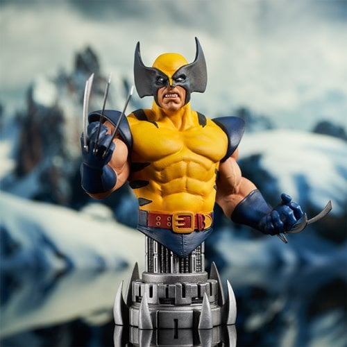 SDCC 2024 Marvel Comic Yellow Wolverine Bust