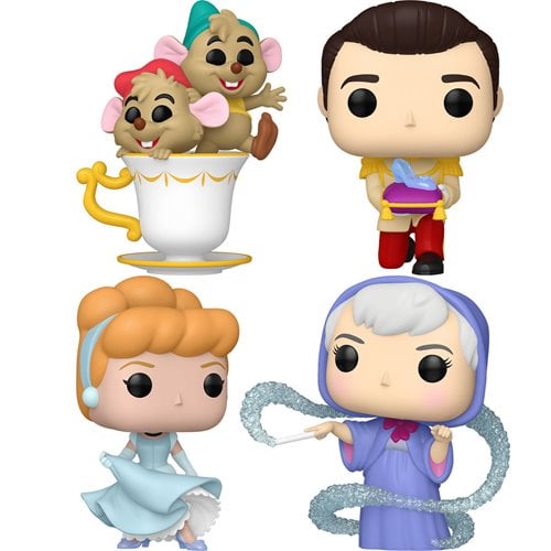 Funko Pop! Disney Cinderella 75th Anniversary Vinyl Figures - Select Figure(s)