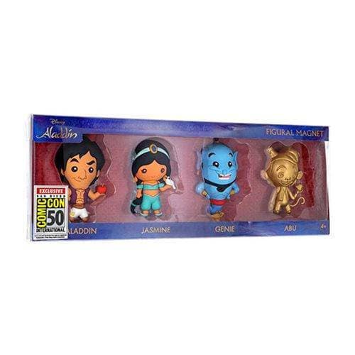 Aladdin 3D Figural Magnet 4-Pack - SDCC 2019 Exclusive - by Monogram