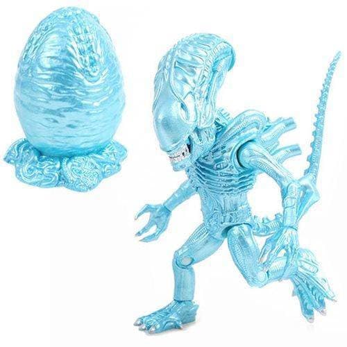 Aliens Ice Blue Metallic Alien Action Vinyl Figure - by The Loyal Subjects