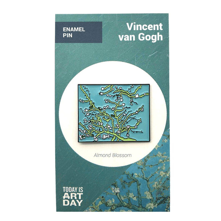 Almond Blossom by van Gogh Enamel Pin - Today is Art Day - by Today Is Art Day