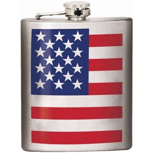 American Flag 7oz. Hip Flask - by Spoontiques
