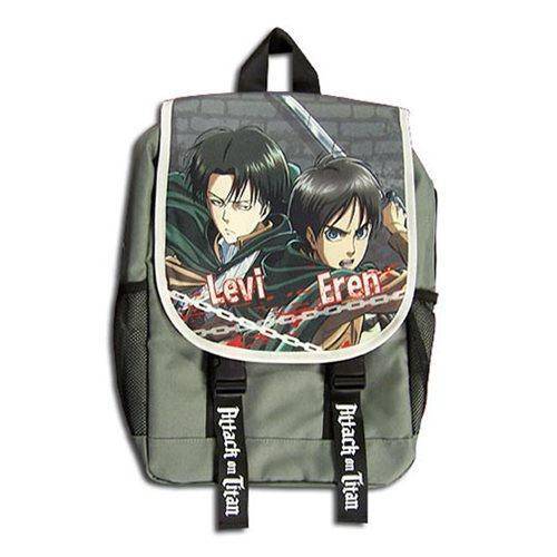 Attack on Titan Eren and Levi Backpack - by Great Eastern Entertainment