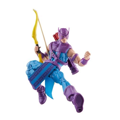 Avengers 60th Anniversary Marvel Legends Hawkeye with Sky-Cycle 6 Inch Action Figure - by Hasbro