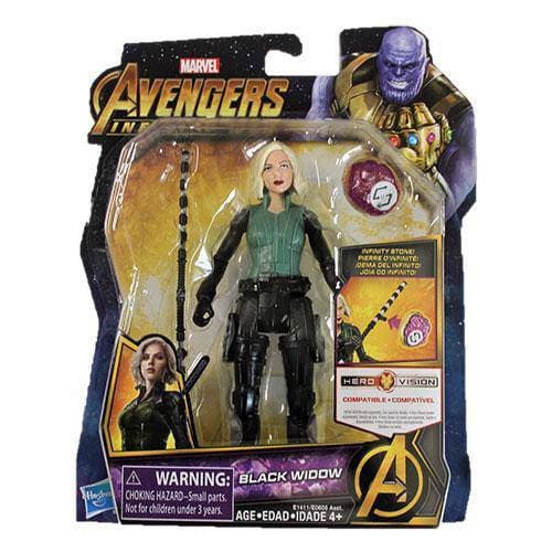 Avengers: Infinity War Black Widow with Infinity Stone 6-Inch Action Figure - by Hasbro