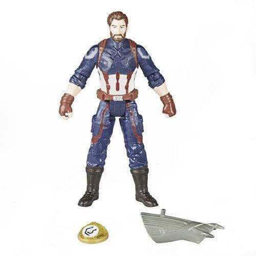 Avengers: Infinity War Captain America with Infinity Stone 6-Inch Action Figure - by Hasbro