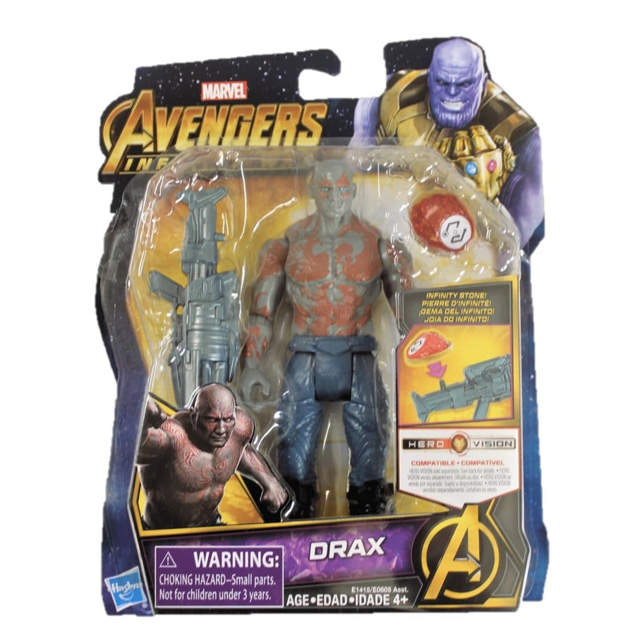 Avengers: Infinity War Drax with Infinity Stone 6-Inch Action Figure - by Hasbro