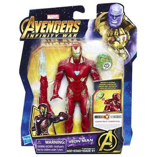 Avengers: Infinity War Iron Man with Infinity Stone 6-Inch Action Figure - by Hasbro