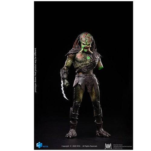 AvP Battle Damage Predator PX 1/18 Scale Figure - by Hiya Toys