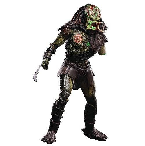 AvP Battle Damage Predator PX 1/18 Scale Figure - by Hiya Toys