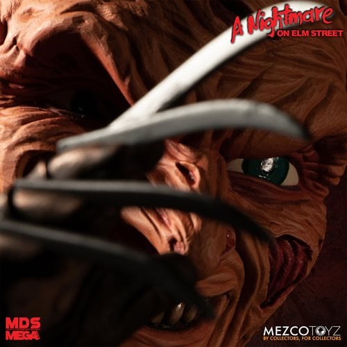 Mezco Toyz A Nightmare on Elm Street Freddy Krueger Talking 15-Inch Mega-Scale Doll