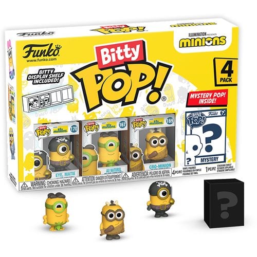 Funko Bitty Pop! Paquete de 4 minifiguras de Disney Classics: elige tu juego