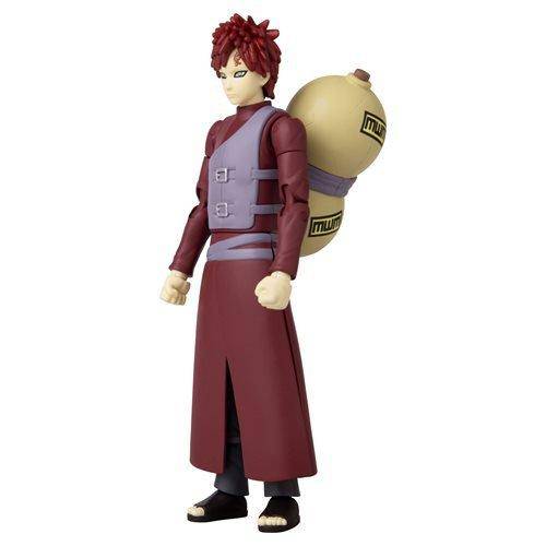 Bandai Anime Heroes Naruto: Shippuden Gaara 6.5 Inch Action Figure - by Bandai