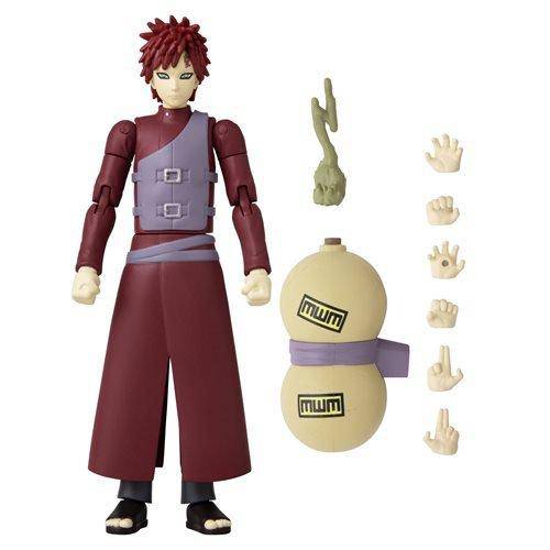 Bandai Anime Heroes Naruto: Shippuden Gaara 6.5 Inch Action Figure - by Bandai