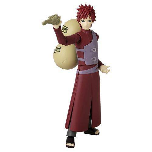 Bandai Anime Heroes Naruto: Shippuden Gaara 6.5 Inch Action Figure - by Bandai