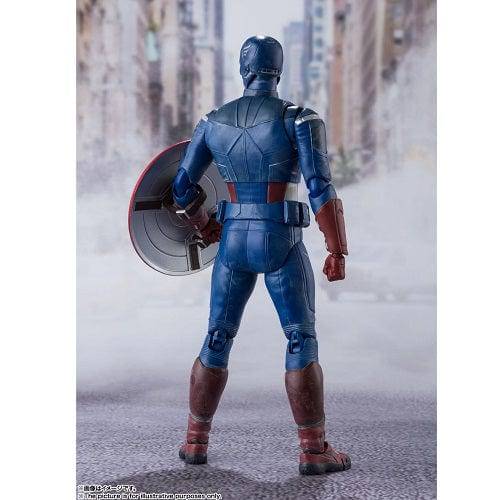 Bandai Avengers Infinity Captain America S.H.Figuarts Action Figure - by Bandai