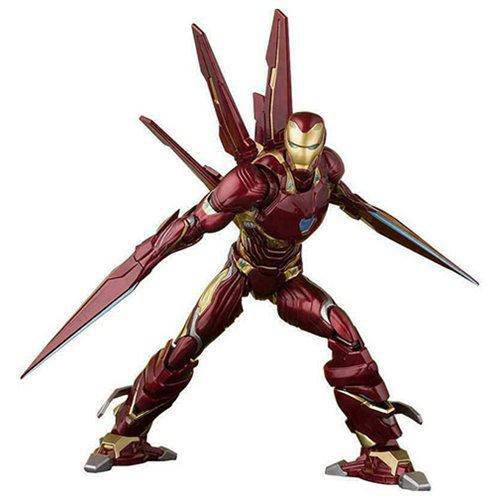Bandai Avengers: Infinity War Iron Man Mk-50 Nano-Weapon SH Figuarts Action Figure - by Bandai