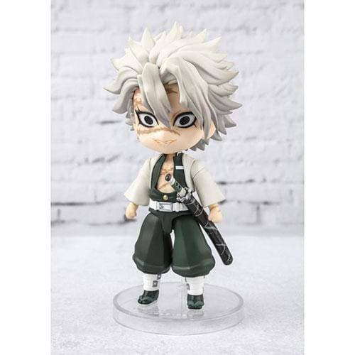 Bandai Demon Slayer Kimetsu Sanemi Shinazugawa Figuarts Mini Action Figure - by Bandai