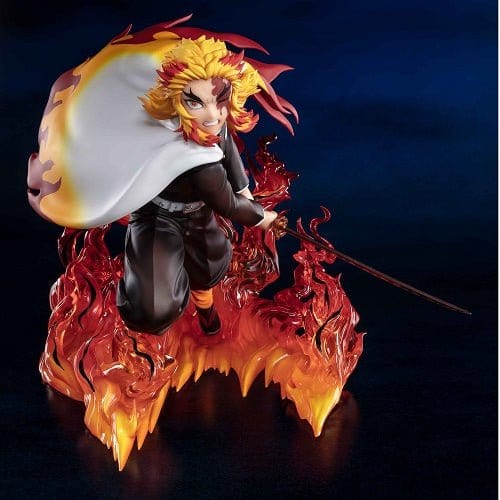 Bandai Demon Slayer Kyojuro Rengoku Flame Hashira Figuarts Zero Figure - by Bandai