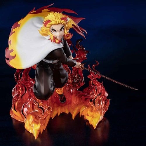 Bandai Demon Slayer Kyojuro Rengoku Flame Hashira Figuarts Zero Figure - by Bandai