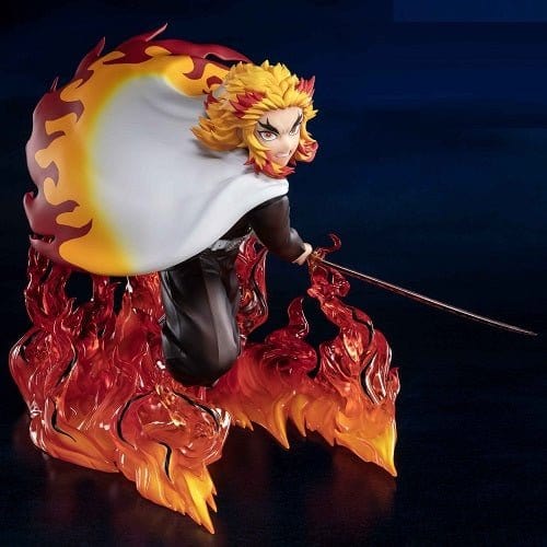 Bandai Demon Slayer Kyojuro Rengoku Flame Hashira Figuarts Zero Figure - by Bandai