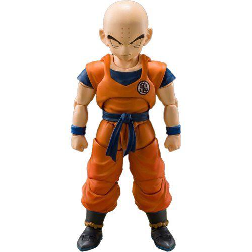 Bandai Dragon Ball Z Krillin Earth's Strongest Man S.H.Figuarts Action Figure - by Bandai