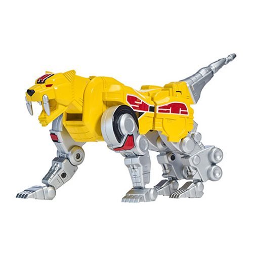Bandai Power Rangers Legacy Mighty Morphin Sabertooth Tiger Zord with Figure - by Bandai