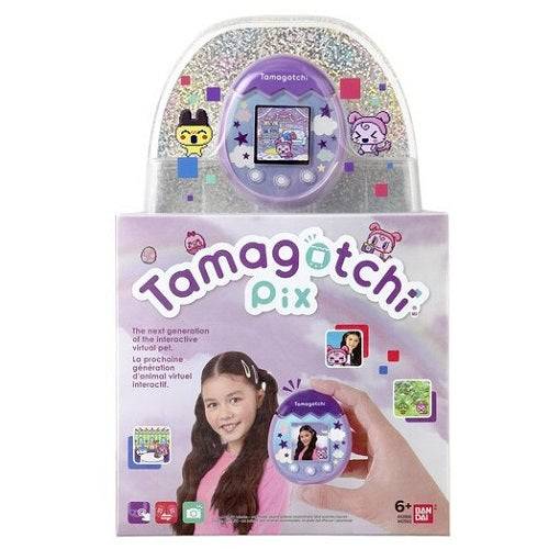 Bandai Tamagotchi Pix Digital Pet - Choose your Color - by Bandai