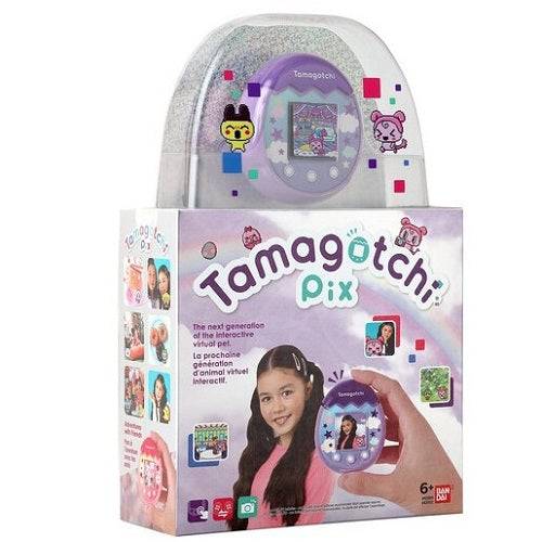 Bandai Tamagotchi Pix Digital Pet - Choose your Color - by Bandai