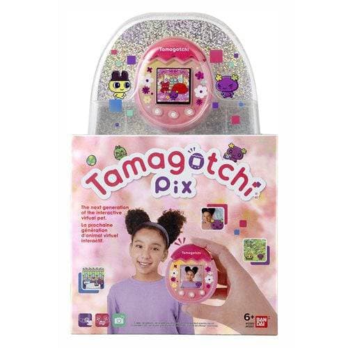 Bandai Tamagotchi Pix Digital Pet - Choose your Color - by Bandai