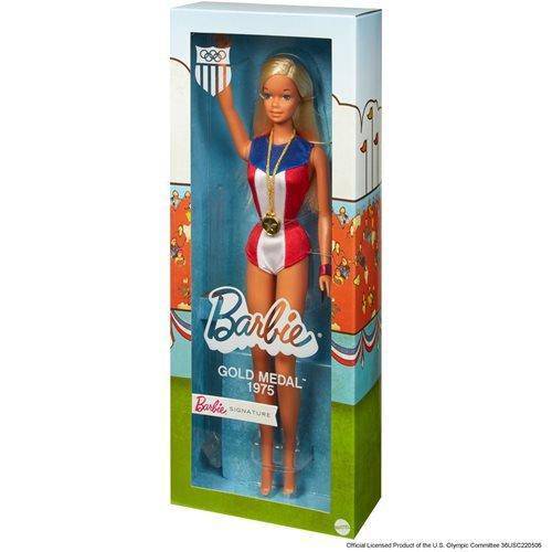 Barbie 1975 Gold Medal Reproduction Doll - by Mattel