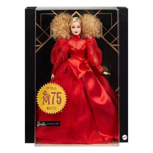 Barbie Collector Mattel 75th Anniversary Doll Blonde Hair - by Mattel