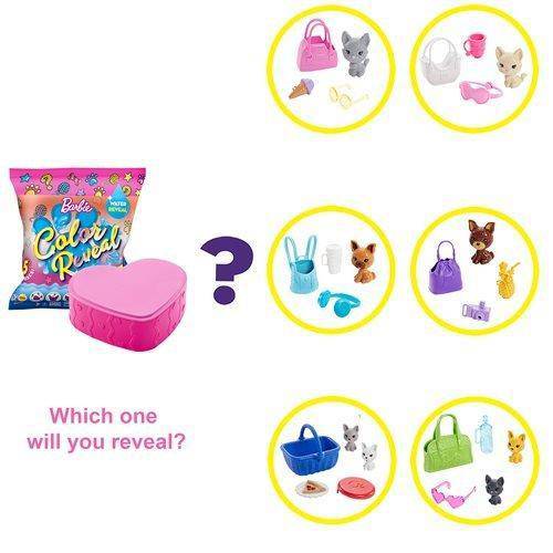 Barbie Color Reveal Pet Sunny Series - (1) bag with (1) item - by Mattel