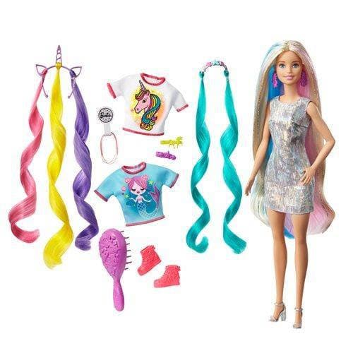 Barbie Fantasy Hair Blonde Doll - by Mattel