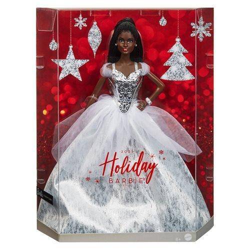 Barbie Holiday 2021 Doll - Dark Hair - by Mattel