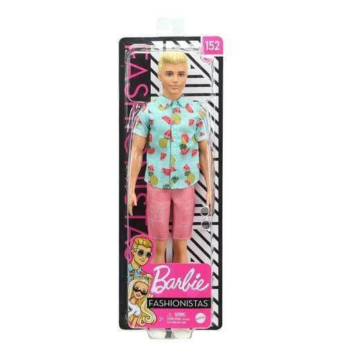 Barbie Ken Fashionistas Doll #152 with Sculpted Blonde Hair - by Mattel