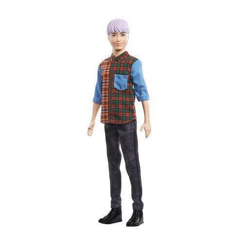 Barbie Ken Fashionistas Doll #154 with Sculpted Purple Hair - by Mattel