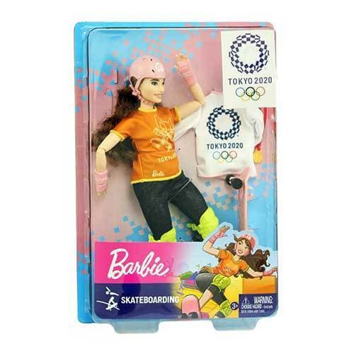 Barbie - You Can Be Anything - Olympics Tokyo 2020 - Skateboarding - by Mattel