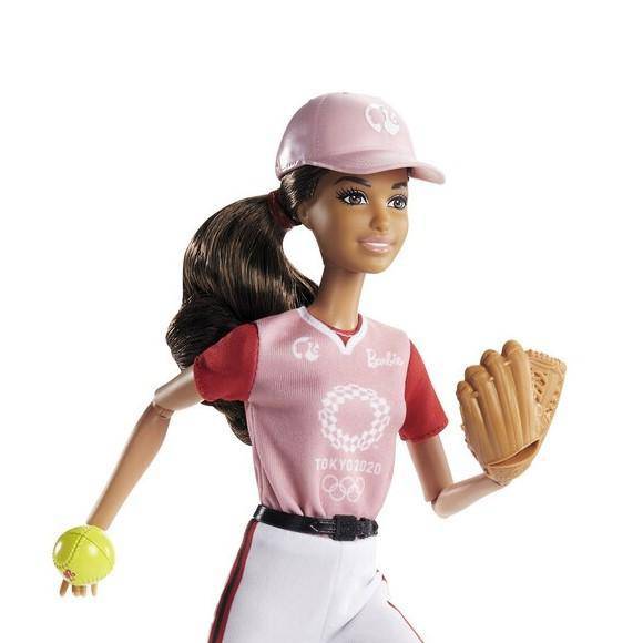 Barbie - You Can Be Anything - Olympics Tokyo 2020 - Softball - by Mattel